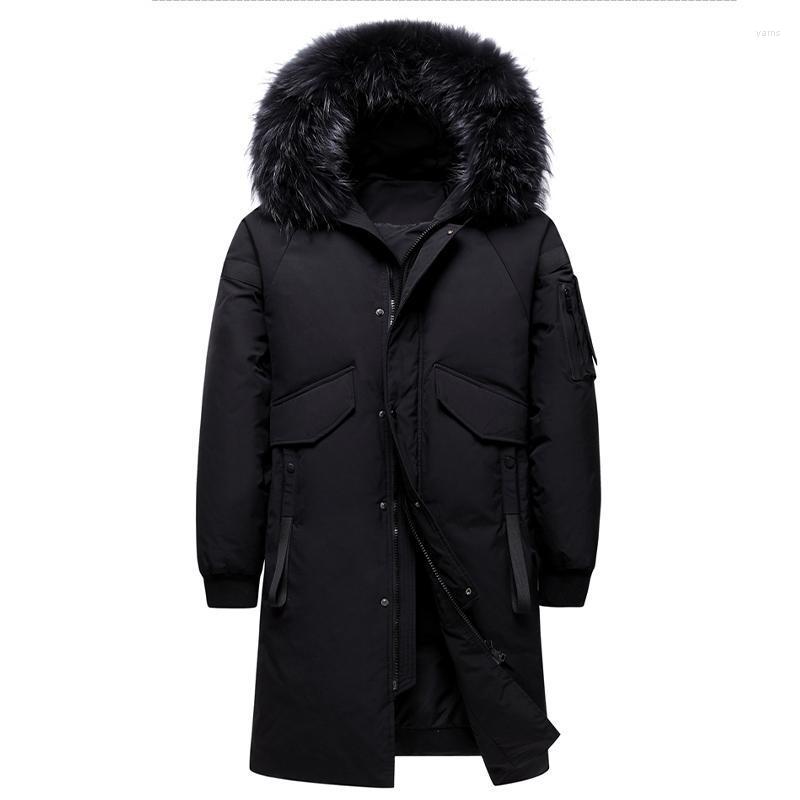 Men's Winter Warm Down Jacket With Hood Fashion Long Coat Zipper Hoodies Windproof Waterproof Casual Mid-length Tops Vests, Black
Men's Winter Warm Down Jacket With Hood Fashion Long Coat Zipper Hoodies Windproof Waterproof Casual Mid-length Tops Vests, Black