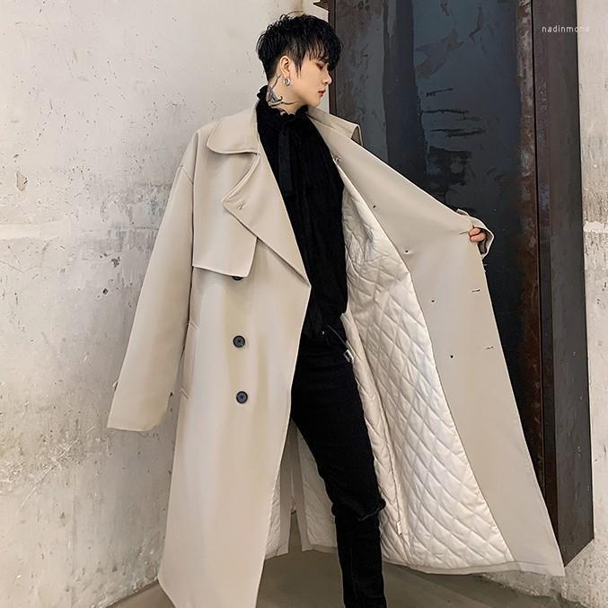 Men' Trench Coats 2022 Autumn Winter Wear Long Coat Thicken Warm Fashion Handsome Male Casual Loose Windbreaker Jackets K55 Nadi22, Khaki
Men' Trench Coats 2022 Autumn Winter Wear Long Coat Thicken Warm Fashion Handsome Male Casual Loose Windbreaker Jackets K55 Nadi22, Khaki