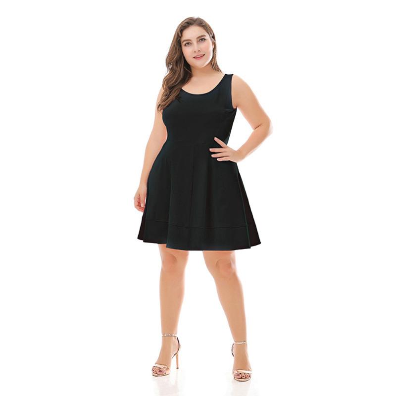 Plus Size Dresses Larg Sundresses For Women Summer European Clothes Beach Causal Short Mini Skirt Pink Blue Black Oversized Dress High Waist
Plus Size Dresses Larg Sundresses For Women Summer European Clothes Beach Causal Short Mini Skirt Pink Blue Black Oversized Dress High Waist