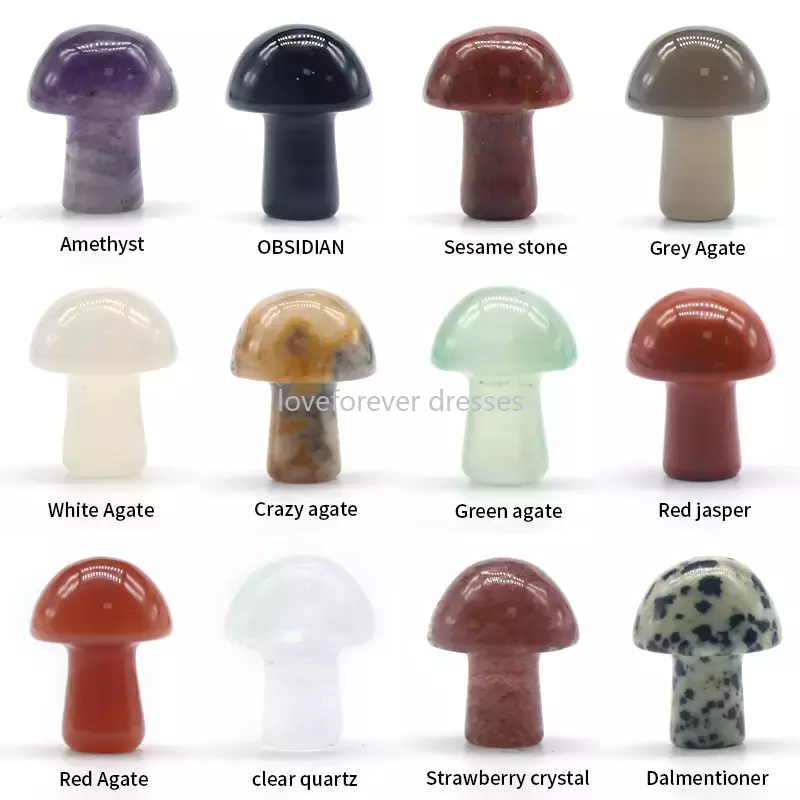 2022 Garden Decorations Crystal agate semi-precious stones 2CM mini mushroom flower pot fish tank decoration landscaping CC
2022 Garden Decorations Crystal agate semi-precious stones 2CM mini mushroom flower pot fish tank decoration landscaping CC