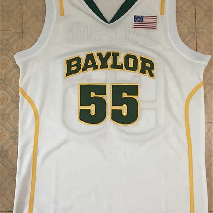Sjzl98 55 PIERRE JACKSON BAYLOR BEARS Basketball Jerseys Blue Embroidery Stitched Personalized Custom any size and name Jersey, White
Sjzl98 55 PIERRE JACKSON BAYLOR BEARS Basketball Jerseys Blue Embroidery Stitched Personalized Custom any size and name Jersey, White
