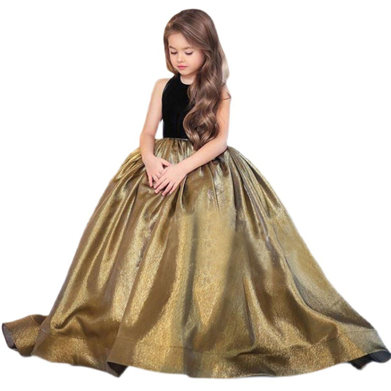 Adorable White Ball Gown Wer Princess Sheer Long Girl Pageant Dresses Appliques Jewel Neck Toddler Birthday Party Gowns 403 6660311
