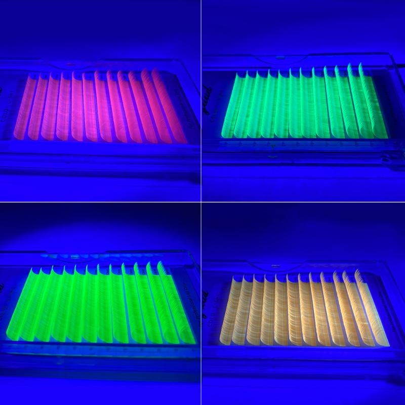 False Eyelashes Fluorescent Lashes Purple Blue Green Red White Pink Yellow Brown Mink Eyelash Extension UV Neon Color Individual EyelashesFa
False Eyelashes Fluorescent Lashes Purple Blue Green Red White Pink Yellow Brown Mink Eyelash Extension UV Neon Color Individual EyelashesFa