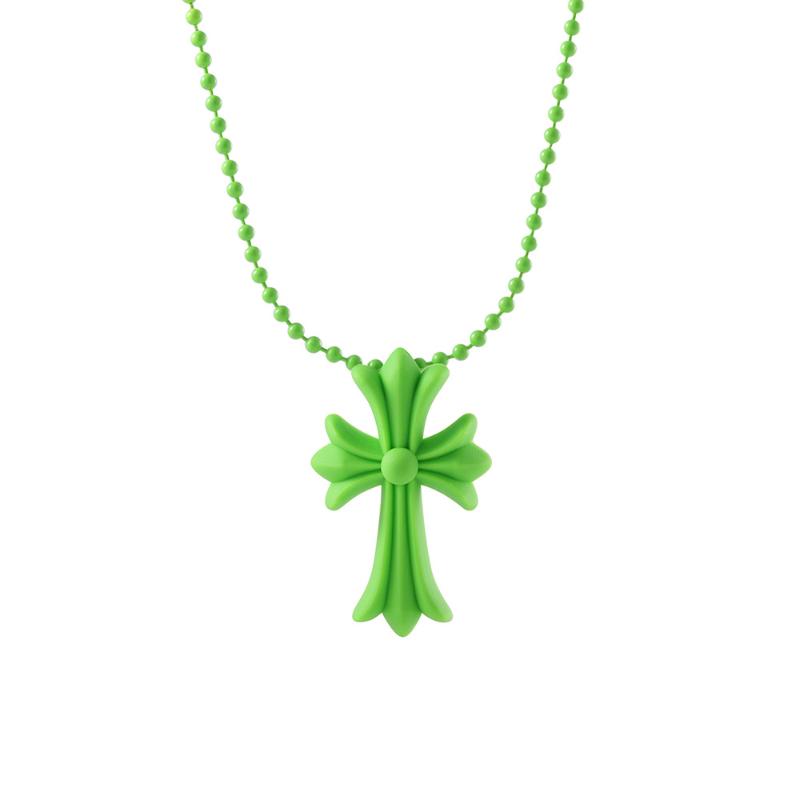 Pendant Necklaces Women's Necklace Tokyo Aoyama Limited Hip Hop Colorful Color Cross Silicone Jewelry CH20Pendant
Pendant Necklaces Women's Necklace Tokyo Aoyama Limited Hip Hop Colorful Color Cross Silicone Jewelry CH20Pendant