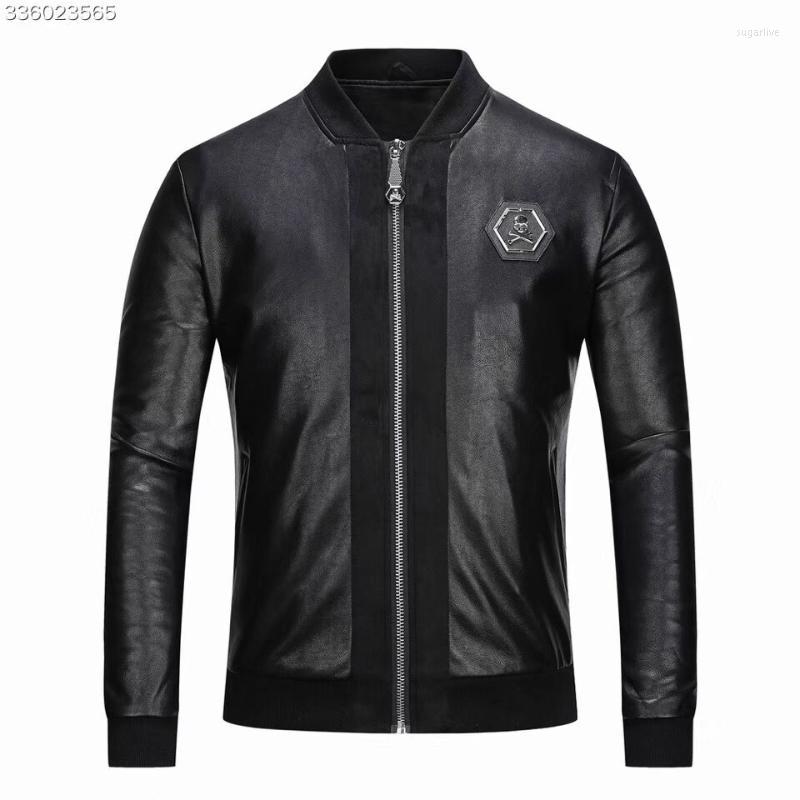 Men's Jackets Men's Jacket PP Skull Fashion Printed Windshield Slim Black Sports Top PUMen's
Men's Jackets Men's Jacket PP Skull Fashion Printed Windshield Slim Black Sports Top PUMen's