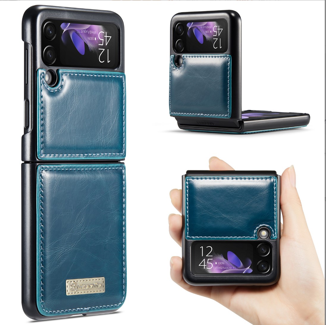 Luxury Carbon Leather Fiber Slim Cases for Samsung Galaxy Z Flip 3 4 5G Flip3 Flip4 Phone Protective Cover Coque for ZFlip 4, Brown
Luxury Carbon Leather Fiber Slim Cases for Samsung Galaxy Z Flip 3 4 5G Flip3 Flip4 Phone Protective Cover Coque for ZFlip 4, Brown