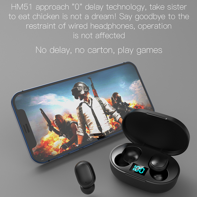 E6S E7S TWS Fone Bluetooth Earphones Wireless Headphones Sport Headsets with Microphone Handsfree Earbuds For Samsung Xiaomi Redmi All Smartphone