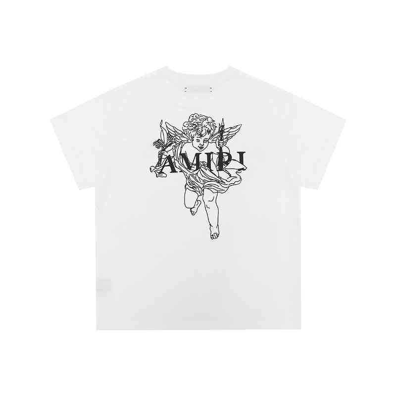 Designer t Shirts Oversized Amirss Angel Cupid Alphabet Printed High Street Short Sleeve Men' and Women' Couple Casual T-shirt Fashion, Black
Designer t Shirts Oversized Amirss Angel Cupid Alphabet Printed High Street Short Sleeve Men' and Women' Couple Casual T-shirt Fashion, Black