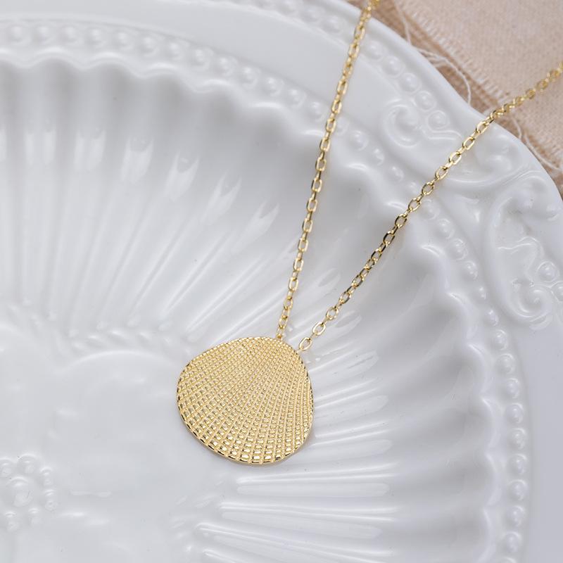 Chains Golden Shell Necklace Woman 100% 925 Sterling Silver Nacklace Jewelry Clavicle Chain Pendant Charms Chocker Gift For WomenChains
Chains Golden Shell Necklace Woman 100% 925 Sterling Silver Nacklace Jewelry Clavicle Chain Pendant Charms Chocker Gift For WomenChains