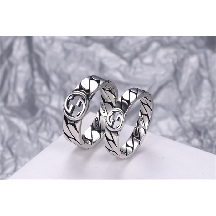 36% OFF designer jewelry Gujia double g horse rank rope chain black enamel 925 silver fashion men's and women's same style couple's ring
36% OFF designer jewelry Gujia double g horse rank rope chain black enamel 925 silver fashion men's and women's same style couple's ring