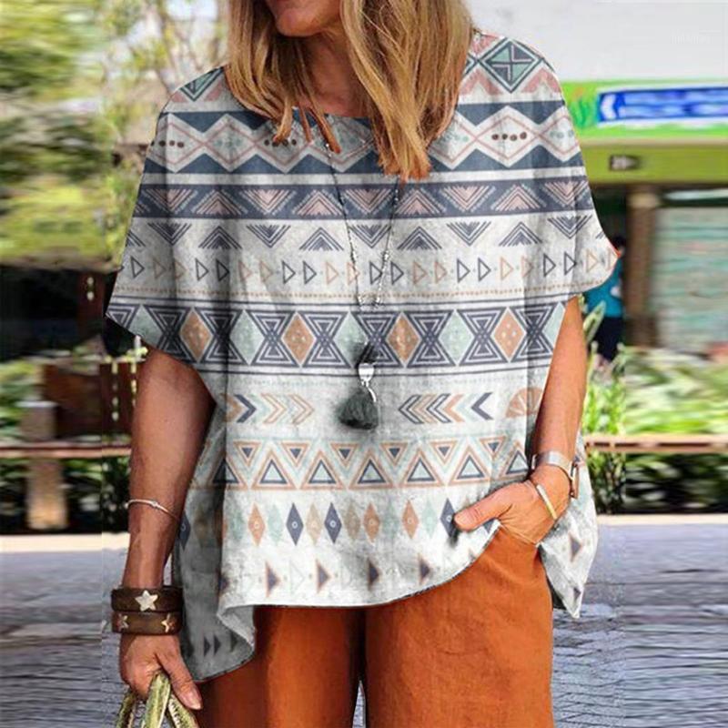 Women' Blouses & Shirts Vintage Cotton Linen Blouse Women Summer Geometric Print Pattern Casual Short Sleeve Tops Female Boho Clothing Blus, White
Women' Blouses & Shirts Vintage Cotton Linen Blouse Women Summer Geometric Print Pattern Casual Short Sleeve Tops Female Boho Clothing Blus, White