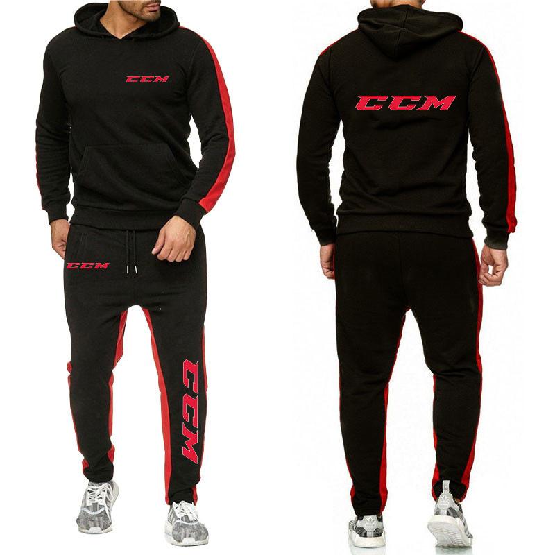 Men' Tracksuits CCM Men' Solid Color Hoodies Tracksuit Cotton Sweatshirt Pullover Tops Sweatpant Casual Jogging Sportswear Jacket Suit
Men' Tracksuits CCM Men' Solid Color Hoodies Tracksuit Cotton Sweatshirt Pullover Tops Sweatpant Casual Jogging Sportswear Jacket Suit