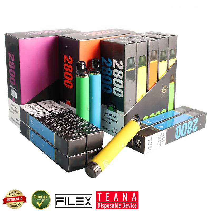 Original Puff Flex Disposable Vape 2% 5% E Cigarette 2800 Puffs 850mAh 6.5ml Pre-filled Pods Cartridges 23 Colors Vaporizers Electronic Cigarettes Puffbars Vapes
Original Puff Flex Disposable Vape 2% 5% E Cigarette 2800 Puffs 850mAh 6.5ml Pre-filled Pods Cartridges 23 Colors Vaporizers Electronic Cigarettes Puffbars Vapes