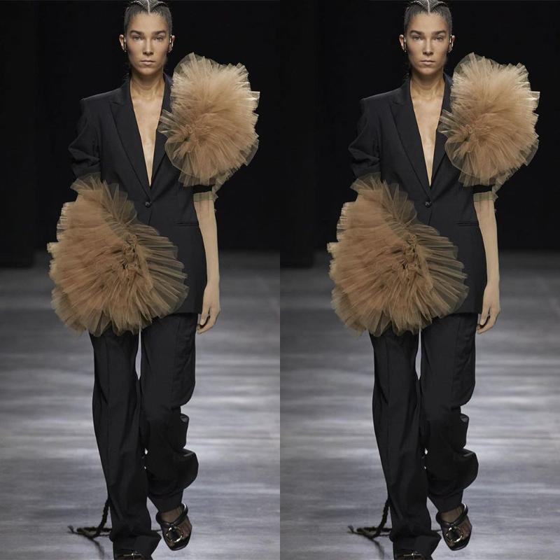Women' Two Piece Pants Black 2 Pieces Modern Women Suit Blazer Slim Fit Lace One Button Mother Of The Bride Work Wear Fashion Prom Tailored, Green
Women' Two Piece Pants Black 2 Pieces Modern Women Suit Blazer Slim Fit Lace One Button Mother Of The Bride Work Wear Fashion Prom Tailored, Green