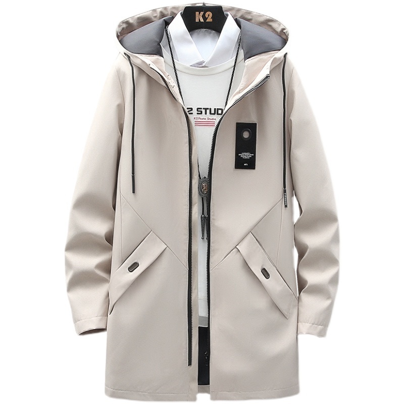 Men's Trench Coats Spring Autumn Casual Men's Long Jacket Men Cardigan Overcoat Streetwear Hooded Trench Coats Male 5 Colors M4XL JK8029 220826, Beige
Men's Trench Coats Spring Autumn Casual Men's Long Jacket Men Cardigan Overcoat Streetwear Hooded Trench Coats Male 5 Colors M4XL JK8029 220826, Beige