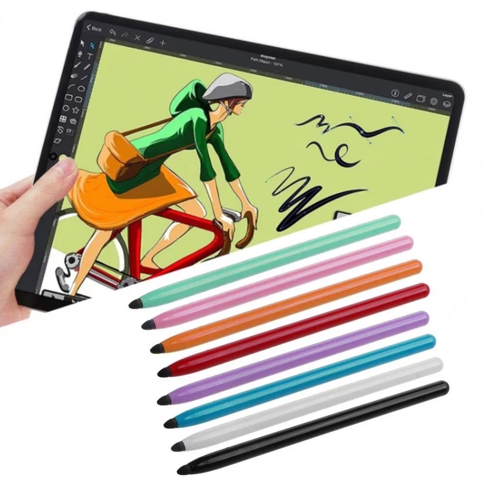 Touch Writing Pen For iPhone 17 16 15 14 13 16E 11 Samsung S25 S24 S23 S22 S21 LG Universal Mobile Phone Tablet iPod 8 iPad 12 cellphone Smart Phone B