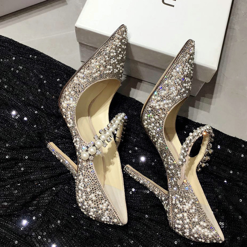Luxury Brand Women rhinestones Pumps Pointed Toe Heel String Bead Wedding Shoes Elegant Design High Heels Ladies 220614, Apricot-1cm
Luxury Brand Women rhinestones Pumps Pointed Toe Heel String Bead Wedding Shoes Elegant Design High Heels Ladies 220614, Apricot-1cm