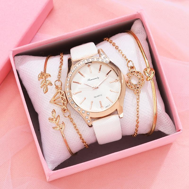 Wristwatches Women Watches Fashion Quartz Ladies Watch Leather Strap Diamond Dial Dress Casual Wristwatch Relogio Feminino, Blue
Wristwatches Women Watches Fashion Quartz Ladies Watch Leather Strap Diamond Dial Dress Casual Wristwatch Relogio Feminino, Blue