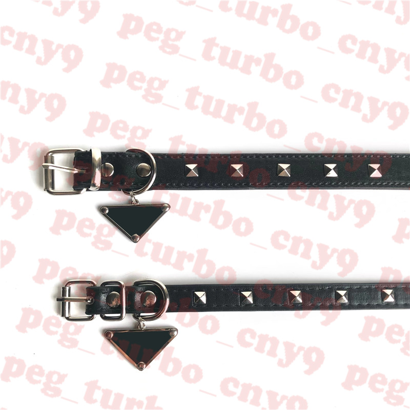 Dogs Leather Collar Pets Leashes Designers Dog Collars Adjustable Necklace Metal Triangle Logo Pet Leash
Dogs Leather Collar Pets Leashes Designers Dog Collars Adjustable Necklace Metal Triangle Logo Pet Leash