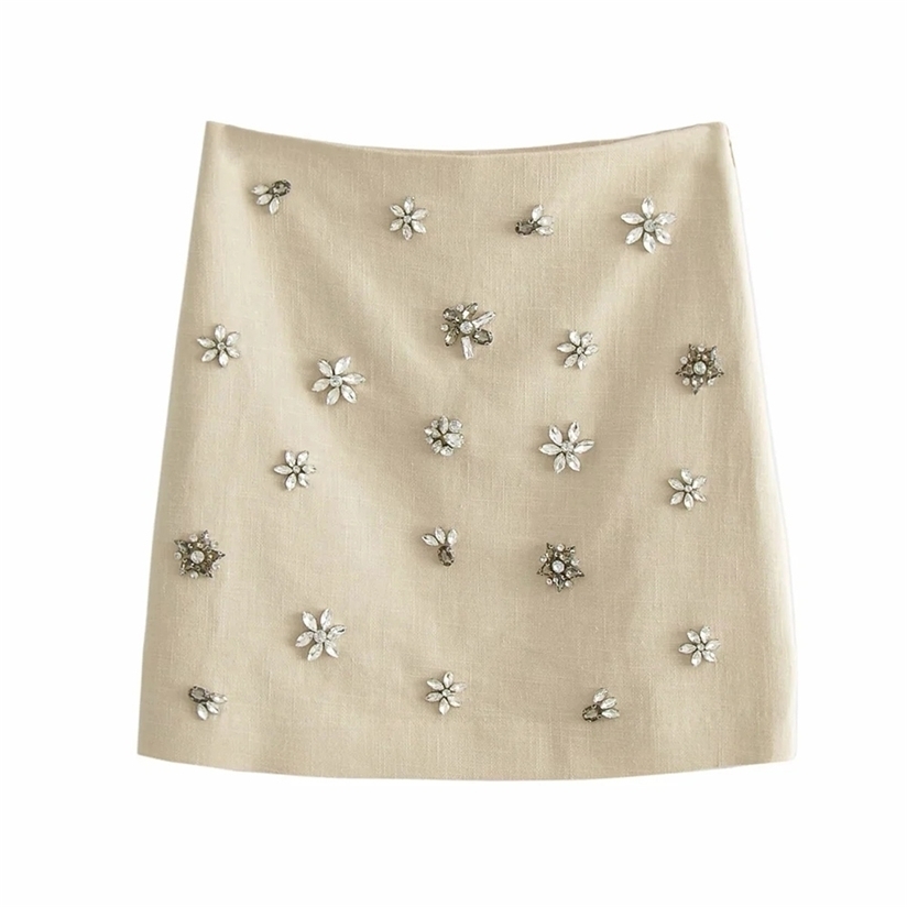 BBWM Women Street Solid Diamond Decoration Sexy Mini Skirt Casual Ladies Streetwear Slim High Waist Chic Skirts 220322, As pic
BBWM Women Street Solid Diamond Decoration Sexy Mini Skirt Casual Ladies Streetwear Slim High Waist Chic Skirts 220322, As pic
