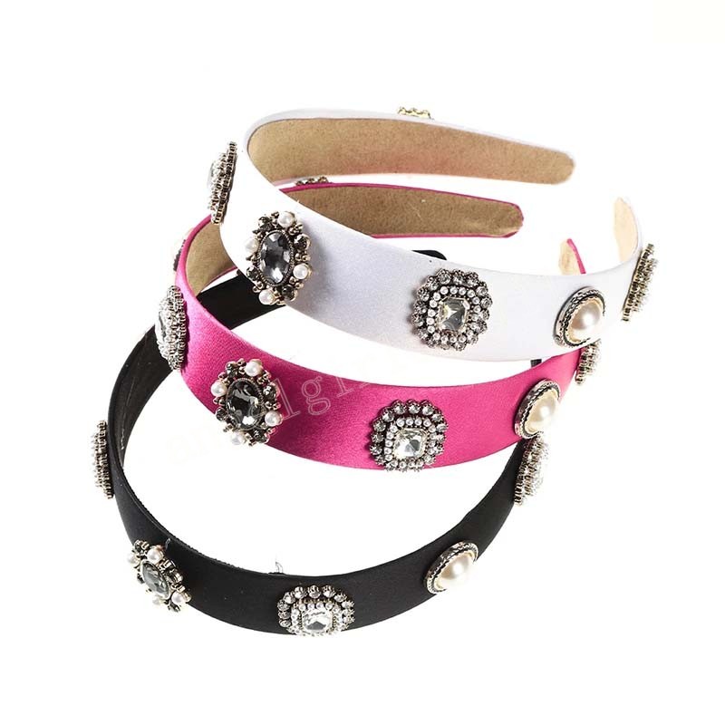 Wide-brimmed Pearl Headbands Fashion Headband Rhinestone For Women Hair Accessories Hairband Hair Jewelry, Mixed color
Wide-brimmed Pearl Headbands Fashion Headband Rhinestone For Women Hair Accessories Hairband Hair Jewelry, Mixed color