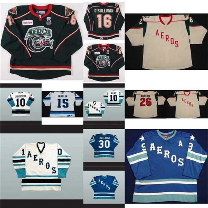 Uf New Mens Womens Kids 15 Rickard Wallin 9 GHowe 10 Gord Labossiere AHL Houston Aeros 100% Embroidery Custom Hockey Jerseys Goalit Cut
Uf New Mens Womens Kids 15 Rickard Wallin 9 GHowe 10 Gord Labossiere AHL Houston Aeros 100% Embroidery Custom Hockey Jerseys Goalit Cut