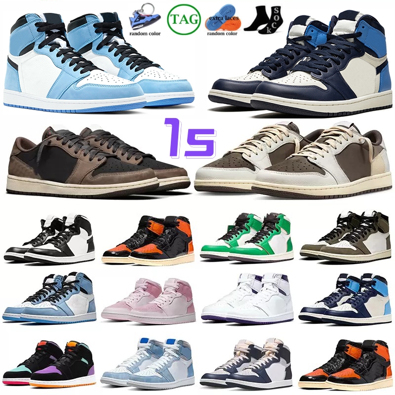 OG Jumpman 1 basketball shoes 1s travis scotts lows Reverse Mocha Men Women Sneakers Bred Panda Chicago Shattered Backboard Obsidian UNC Outdoor Sports Trainers S66, 22
OG Jumpman 1 basketball shoes 1s travis scotts lows Reverse Mocha Men Women Sneakers Bred Panda Chicago Shattered Backboard Obsidian UNC Outdoor Sports Trainers S66, 22