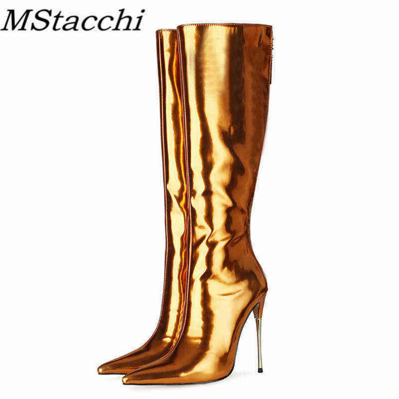 MStacchi Classics Women High Heel Boots Patent Leather Back Zipper Square Toe Plush In Shoes Punk Style Knee-length Female 220729, Royal blue
MStacchi Classics Women High Heel Boots Patent Leather Back Zipper Square Toe Plush In Shoes Punk Style Knee-length Female 220729, Royal blue