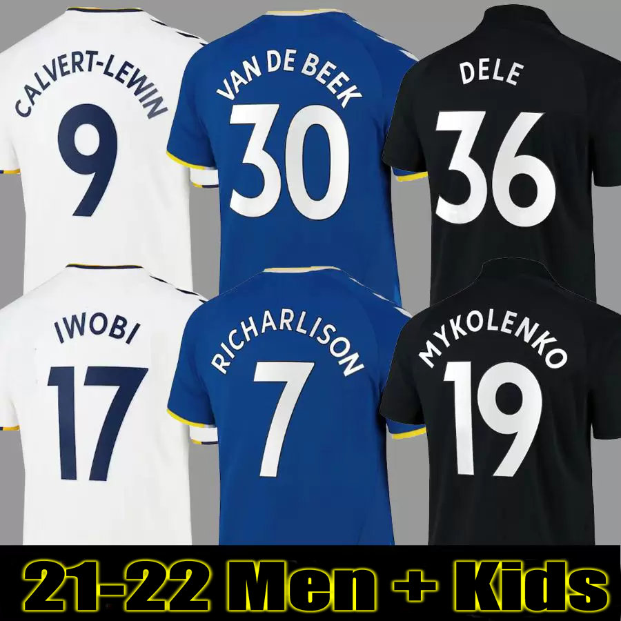 21 22 VAN DE BEEK soccer jerseys DELE CALVERT-LEWIN CALVERT LEWIN RICHARLISON away black ALLAN DIGNE DOUCOURE 2021 2022 football shirt men + kids MYKOLENKO RONDÓN, 21 22 home
21 22 VAN DE BEEK soccer jerseys DELE CALVERT-LEWIN CALVERT LEWIN RICHARLISON away black ALLAN DIGNE DOUCOURE 2021 2022 football shirt men + kids MYKOLENKO RONDÓN, 21 22 home