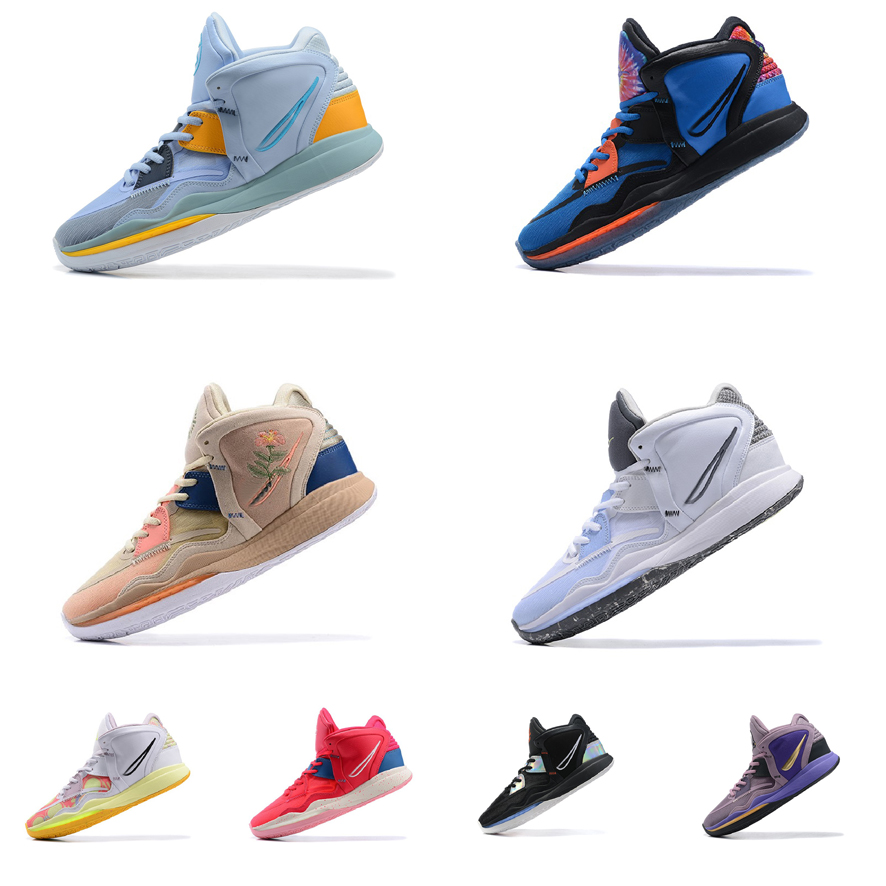 Mens kyrie infinity basketball shoes kids Irving 8 machine future past ice blue Red Floral Easter lebron 19 xix low sneakers tennis with box, Sue fresh
Mens kyrie infinity basketball shoes kids Irving 8 machine future past ice blue Red Floral Easter lebron 19 xix low sneakers tennis with box, Sue fresh