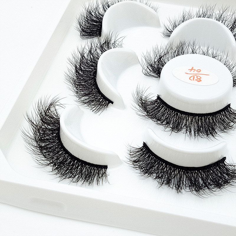 New 5 Pairs False Eyelashes Faux Mink Natural Thick Long Eyelash extension Fluffy Soft Wispy black Wholesales Makeup fake Lashes Reusable Handmade 8D01
New 5 Pairs False Eyelashes Faux Mink Natural Thick Long Eyelash extension Fluffy Soft Wispy black Wholesales Makeup fake Lashes Reusable Handmade 8D01