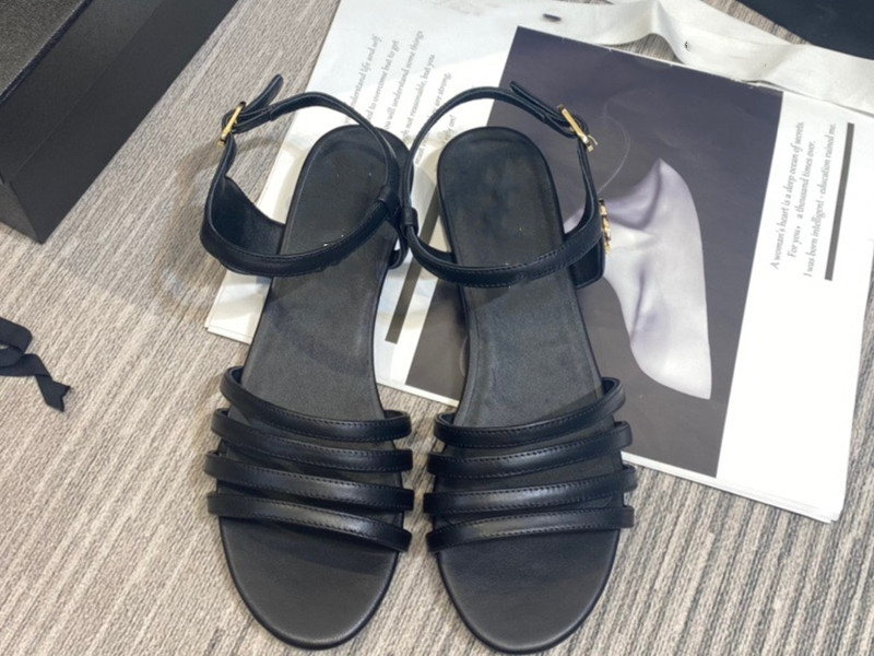 Spring/Summer 2022 East Simple Vintage Low Heel Sandals Round Toe Thin Strap Combination Buckle Woman, Black
Spring/Summer 2022 East Simple Vintage Low Heel Sandals Round Toe Thin Strap Combination Buckle Woman, Black