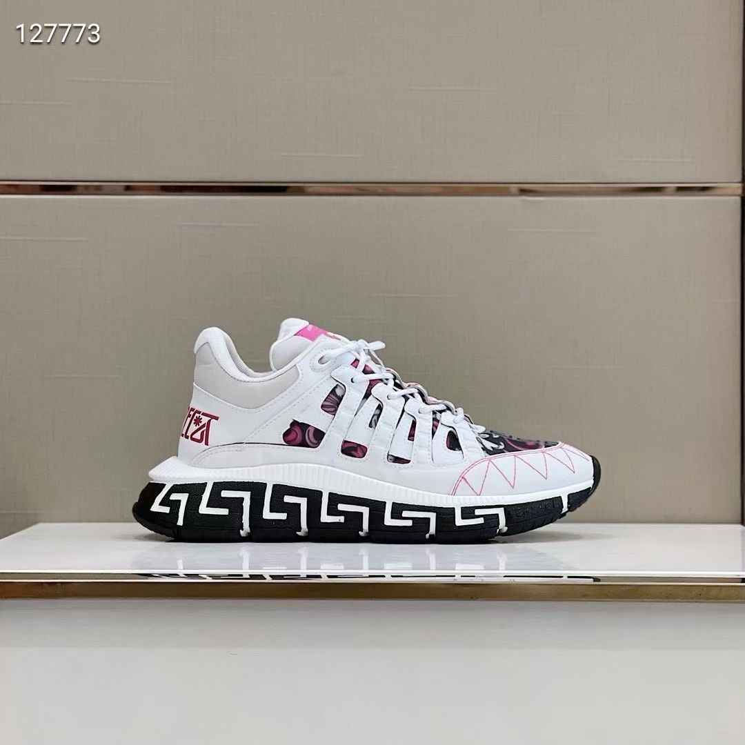 Desginer Trigreca Sneakers Mens Women platform shoes lateral Greca print Lace up Leather Runner Trainer Brand Fashion Outdoor Casual Shoes US12 b1, Shoes box
Desginer Trigreca Sneakers Mens Women platform shoes lateral Greca print Lace up Leather Runner Trainer Brand Fashion Outdoor Casual Shoes US12 b1, Shoes box