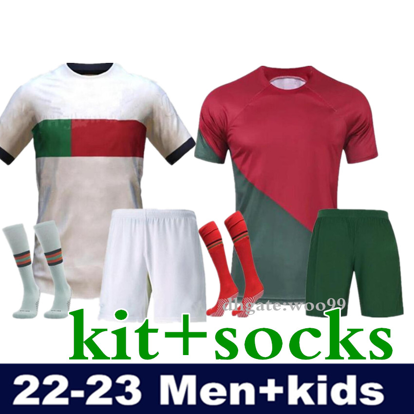 22 23 JOAO FELIX soccer jerseys RUBEN NEVES BRUNO FERNANDES Portugieser 2022 2023 Portuguese football shirt J. OTAVIO RONALDO Men Kids kit sets uniform
22 23 JOAO FELIX soccer jerseys RUBEN NEVES BRUNO FERNANDES Portugieser 2022 2023 Portuguese football shirt J. OTAVIO RONALDO Men Kids kit sets uniform