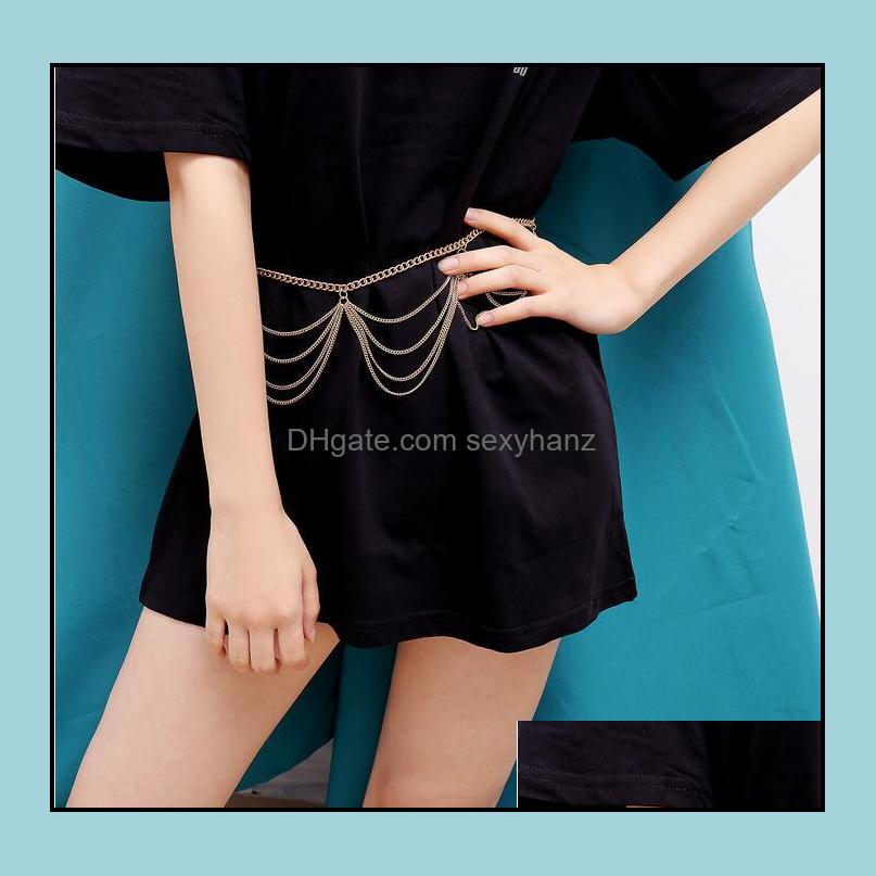 Belly Chains Body Jewelry Waistband Chain Decorative Belt Long Tassel Waist Vintage Gold Sier Colors For Women Waistbands Drop Delivery 2021
Belly Chains Body Jewelry Waistband Chain Decorative Belt Long Tassel Waist Vintage Gold Sier Colors For Women Waistbands Drop Delivery 2021