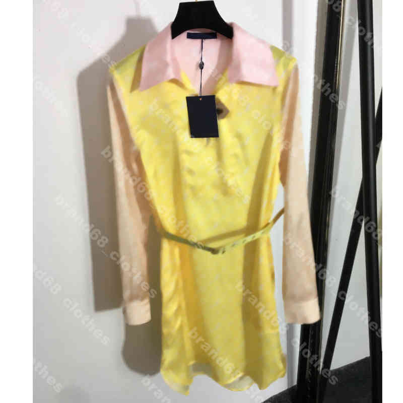 Designer Silk Print Dresses for women Gift Leather Belts Top Quality Shirt Party Dress Ladies louisclothes logo Brand long sleeve tops Summer womens clothes a1
Designer Silk Print Dresses for women Gift Leather Belts Top Quality Shirt Party Dress Ladies louisclothes logo Brand long sleeve tops Summer womens clothes a1
