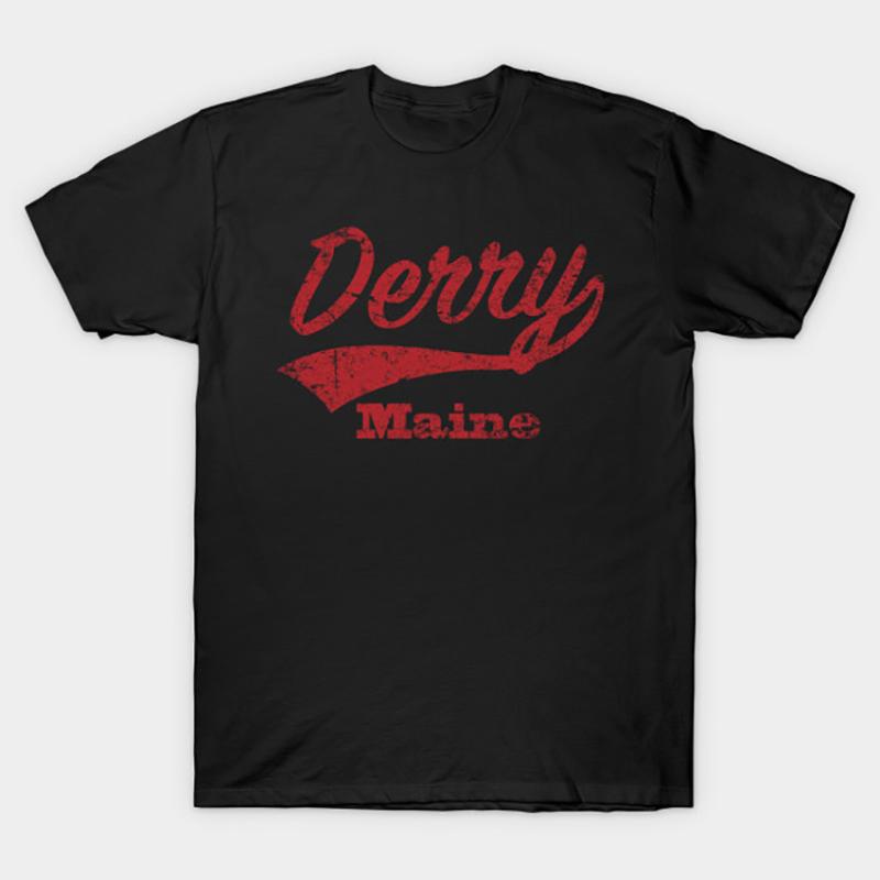 Men' T-Shirts Derry Maine T - Shirt It King Pennywise Horror Novel Clown Jerusalems Lot Stephen Castle RockMen, Black
Men' T-Shirts Derry Maine T - Shirt It King Pennywise Horror Novel Clown Jerusalems Lot Stephen Castle RockMen, Black