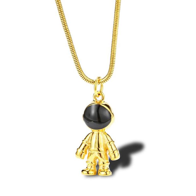 Pendant Necklaces Stainless Steel Gold Astronauts Spaceman Universe Earth Moonstone Women Men Girls Boys Necklace
Pendant Necklaces Stainless Steel Gold Astronauts Spaceman Universe Earth Moonstone Women Men Girls Boys Necklace