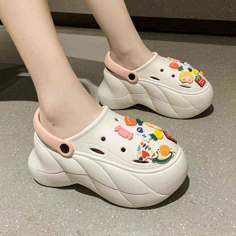 Sandals Super High 10Cm Sandals Summer Sandal Women Slippers Platform Outdoor Clogs Thick Street Beach Garden Shoes 220623, Green-6cm
Sandals Super High 10Cm Sandals Summer Sandal Women Slippers Platform Outdoor Clogs Thick Street Beach Garden Shoes 220623, Green-6cm