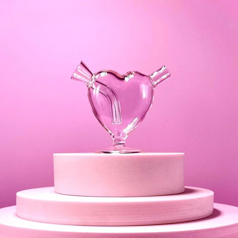3 Inches Glass Hookahs Water Pipes PINK HEART Mini Joint Blunt Bubbler Glass Bong Dry Herb Smoking Accessories
3 Inches Glass Hookahs Water Pipes PINK HEART Mini Joint Blunt Bubbler Glass Bong Dry Herb Smoking Accessories