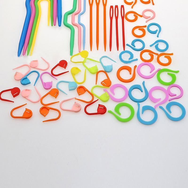 Sewing Notions & Tools Knitting Crochet Kit Needle Clip Hook Plastic Knit Stitch Craft Markers CrossStitch Tool
Sewing Notions & Tools Knitting Crochet Kit Needle Clip Hook Plastic Knit Stitch Craft Markers CrossStitch Tool