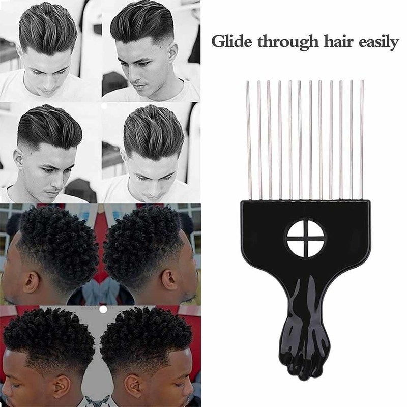 Hair Brush Magic Barber Twist Curl Sponge Dreads Locking Afro Coil Comb Tornado Care Tool4pcs 220718