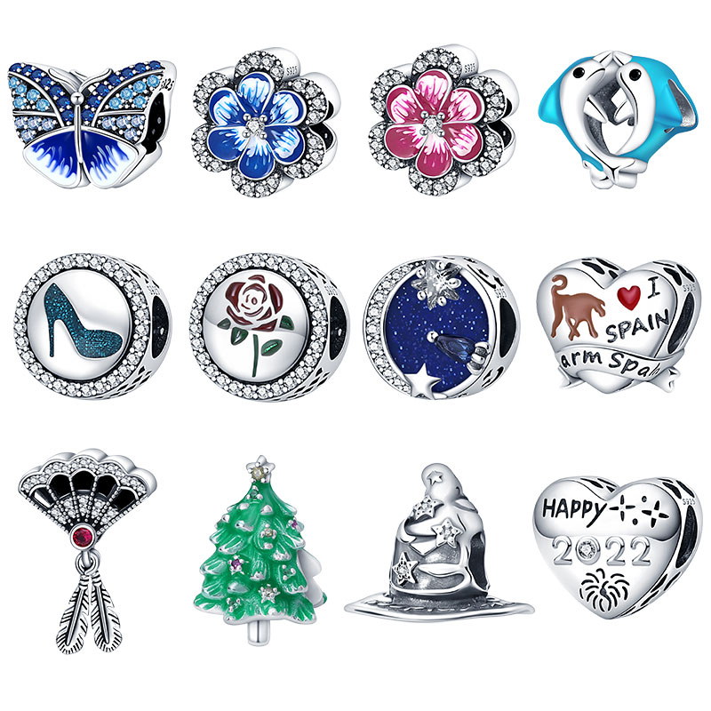 100% Genuine Silver Color Pendant Charm Bead Fit Original Pandora Bracelet Necklace Women Jewelry
100% Genuine Silver Color Pendant Charm Bead Fit Original Pandora Bracelet Necklace Women Jewelry
