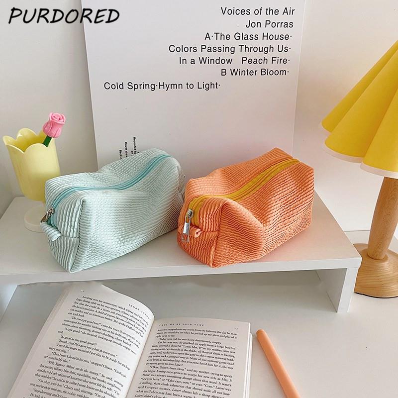 1 Pc Women Solid Color Makeup Bag Zipper Pleated Organizer Travel Female Toiletry Make Up, Green
1 Pc Women Solid Color Makeup Bag Zipper Pleated Organizer Travel Female Toiletry Make Up, Green