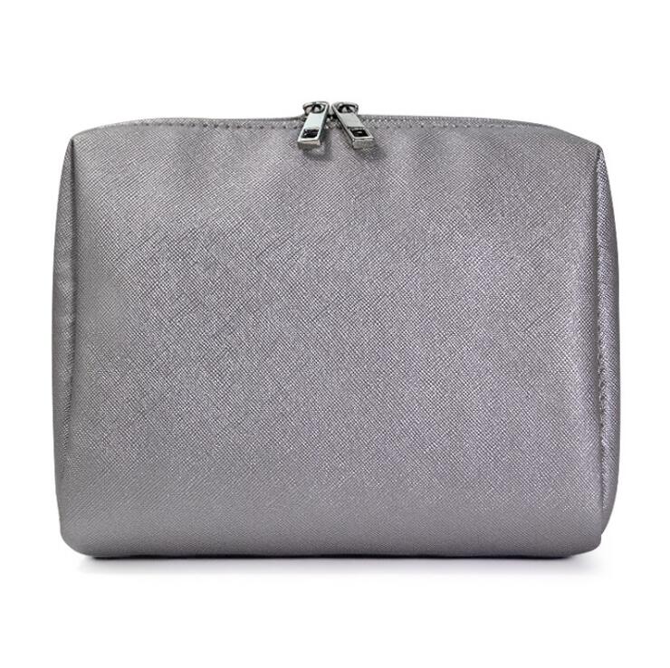 Cosmetic Toiletry Bag PU Leather Portable Makeup Bag Zipper Pouch Storage Purse Waterproof Organizer Gift for Teen Girls, As picture show
Cosmetic Toiletry Bag PU Leather Portable Makeup Bag Zipper Pouch Storage Purse Waterproof Organizer Gift for Teen Girls, As picture show