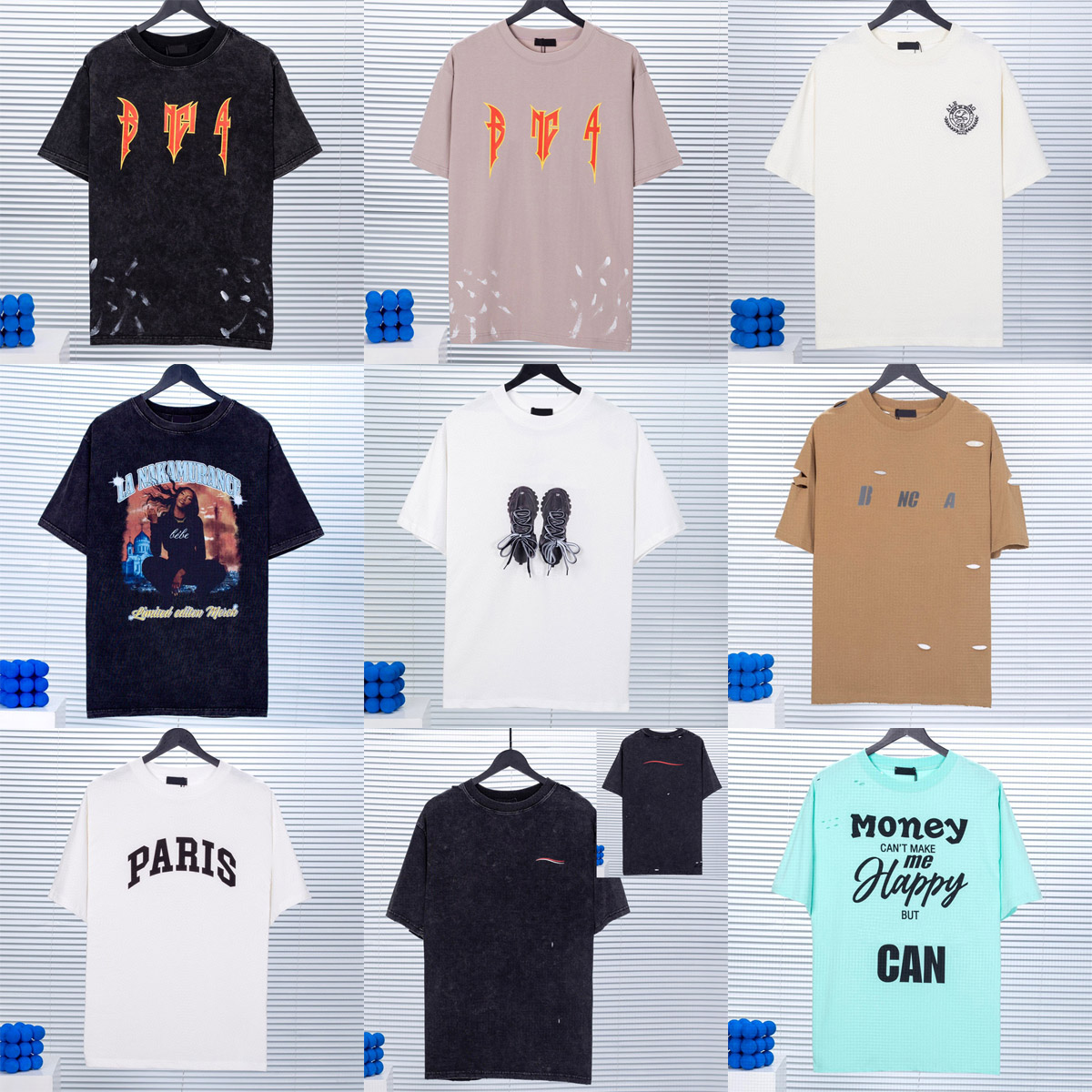 22SS Top Qaulity Mens Designer 2022SS Tee T Shirts Casual Tees Comfortable Wash Soft BA Men Women Letter Print T-Shirts BA864254, 24
22SS Top Qaulity Mens Designer 2022SS Tee T Shirts Casual Tees Comfortable Wash Soft BA Men Women Letter Print T-Shirts BA864254, 24