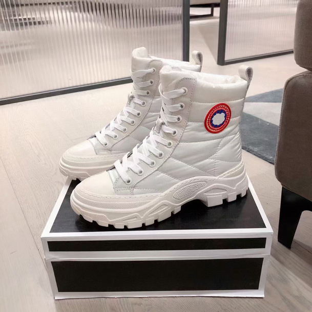 New high quality designer shoes Fashionable winter snow down jacket fabric warm nude boots luxury Nylon Leather thick soled women Boot 35-40, Box
New high quality designer shoes Fashionable winter snow down jacket fabric warm nude boots luxury Nylon Leather thick soled women Boot 35-40, Box