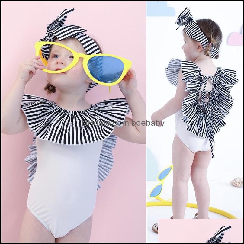 One-Pieces Children Swim Floral Stripe Ruffle Flying Sleeve Swimwear Baby Girls One-Piece Swimsuit Summer Fashion B Bdebaby Dhrco, Remark colors
One-Pieces Children Swim Floral Stripe Ruffle Flying Sleeve Swimwear Baby Girls One-Piece Swimsuit Summer Fashion B Bdebaby Dhrco, Remark colors