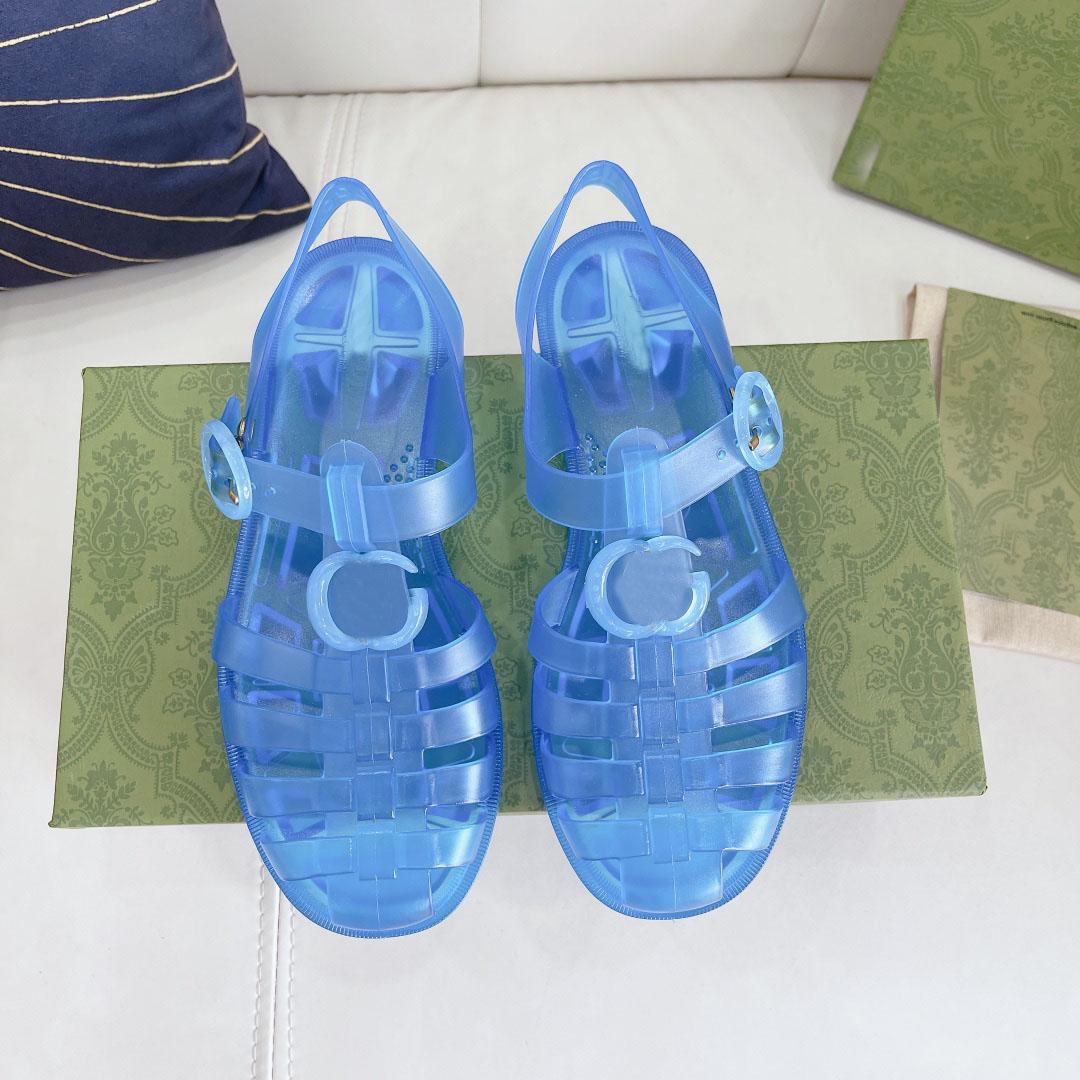 Jelly Sandals Designer Transparent Slippers Women Men Flat Slides Rubber Sole Flip Flops Double G Sandal Lace Up Outdoor Shoes, Color 2
Jelly Sandals Designer Transparent Slippers Women Men Flat Slides Rubber Sole Flip Flops Double G Sandal Lace Up Outdoor Shoes, Color 2