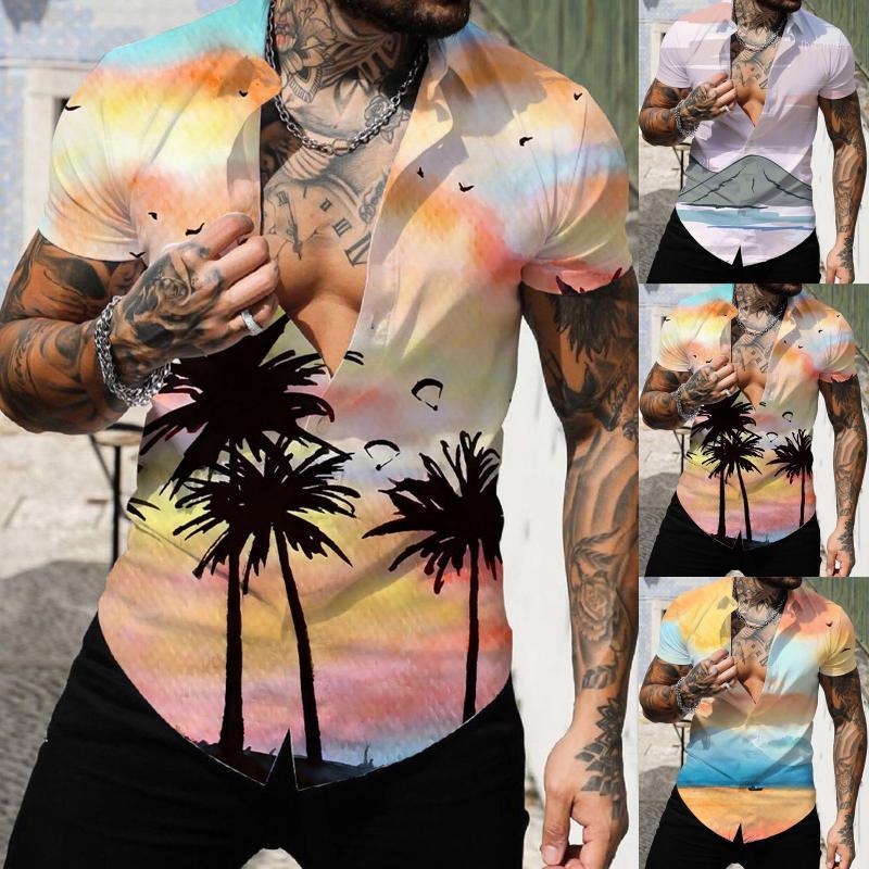 Men' Casual Shirts Men Spring Summer Single Breasted Lapel Full Print Beach Short Sleeve Vacation Outdoor Holiday Christmas Bodysuit WomenM, Blue
Men' Casual Shirts Men Spring Summer Single Breasted Lapel Full Print Beach Short Sleeve Vacation Outdoor Holiday Christmas Bodysuit WomenM, Blue